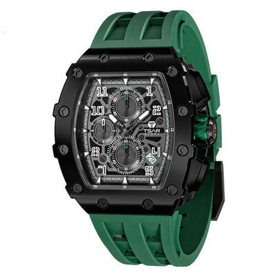Customized Color Richard Miles Watch 50m Waterproof Sapphire Glass Watch