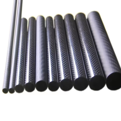 Carbon Fiber Billiard Cue OEM low deflection tacos billiard cue plain UD carbon fiber pro taper cue