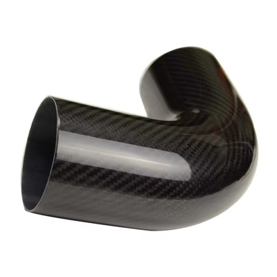 Custom Carbon Fiber Intake Pipe Carbon Fiber Exhaust Pipe For Car And Motorcycle Professional