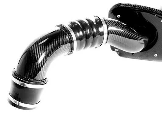 Custom Carbon Fiber Intake Pipe Carbon Fiber Exhaust Pipe For Car And Motorcycle Professional