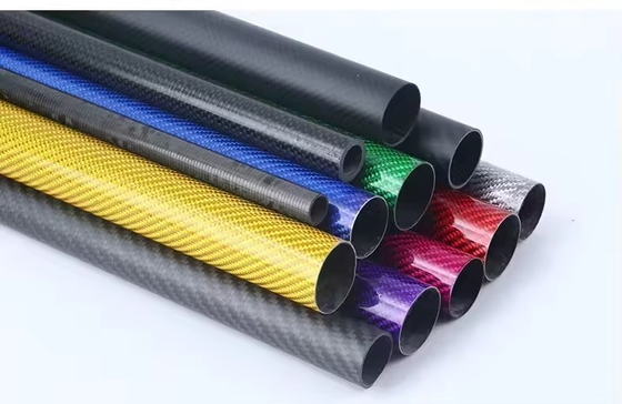 Kevlar carbon fiber round tube carbon fiber tube for golf clubs carbon fiber integrate tube