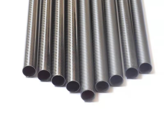 Carbon Fiber Drone Parts Tube 30mm 3k Carbon Fibre Tube Round Pipes For UAV Drone Frame