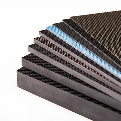 NQFIBER Factory Price Carbon Fiber Flexible Sheet Twill Glossy Matte Plates Woven Plain Sheet Felt Welding Blanket Panel