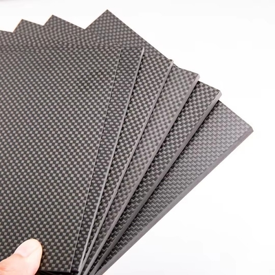 NQFIBER Factory Price Carbon Fiber Flexible Sheet Twill Glossy Matte Plates Woven Plain Sheet Felt Welding Blanket Panel