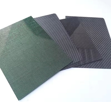 NQFIBER Factory Price Carbon Fiber Flexible Sheet Twill Glossy Matte Plates Woven Plain Sheet Felt Welding Blanket Panel
