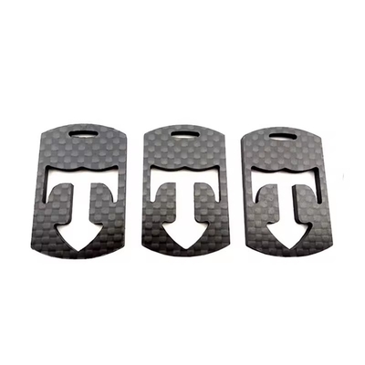 Dongguan factory CNC toray t300 3k carbon fiber laminated sheets plates for RC uav drone frames