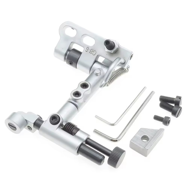 0.01mm Tolerance Cnc Machine Copper Parts for Chiffon Hemming Sewing Hemmer Foot