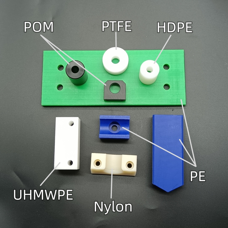 CNC Turning POM/Delrin/Acetal Plastic Parts CNC Machining Plastic Spare Parts