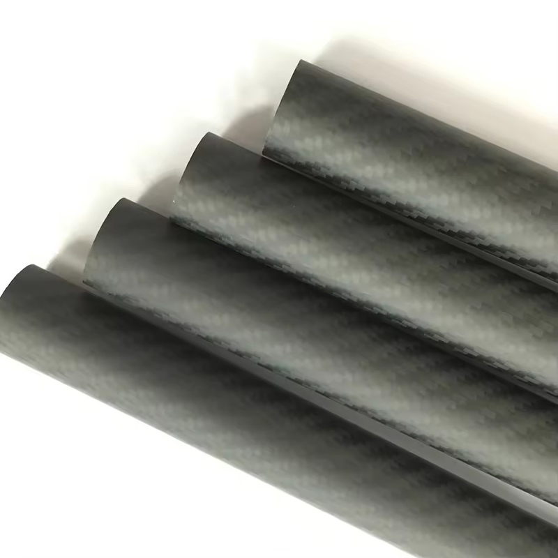 Carbon Fiber Billiard Cue OEM low deflection tacos billiard cue plain UD carbon fiber pro taper cue