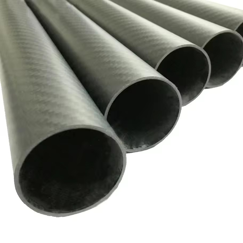 Carbon Fiber Billiard Cue OEM low deflection tacos billiard cue plain UD carbon fiber pro taper cue
