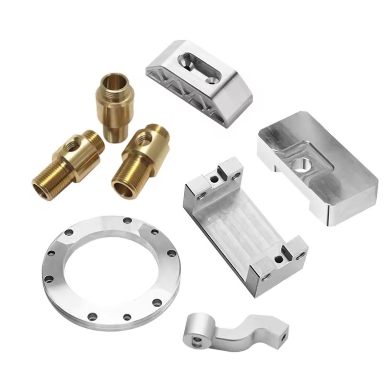 Factory Machining Service Machined Turned Lathe Machine Metal Spare Brass Cnc Machining Milling Mechanical Parts Fabrica