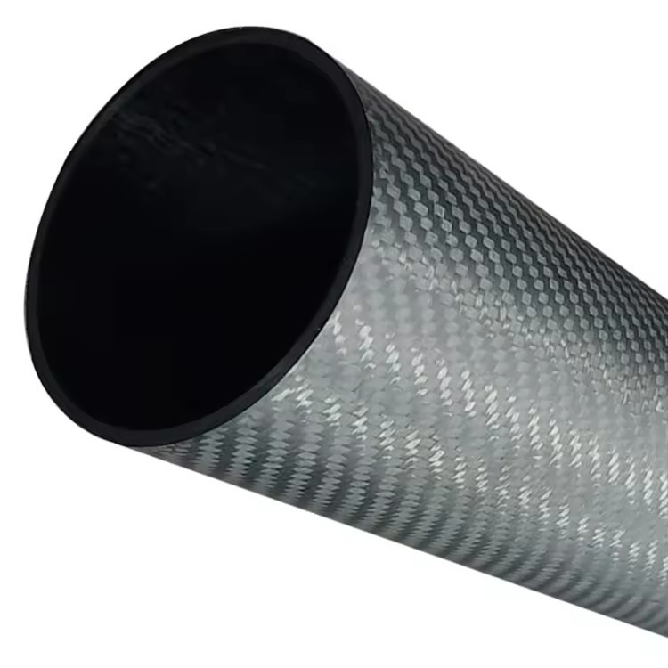 Factory Hot Sale carbon fiber pipe tube carbon tube rod forged 3k Carbon Fiber Tubing