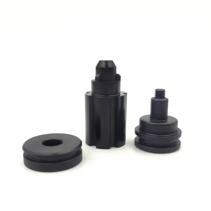 Manufacturer Cnc Machining Mass Production Aluminum Alloy Processed Parts Black Anodized Custom Cnc Machining Service