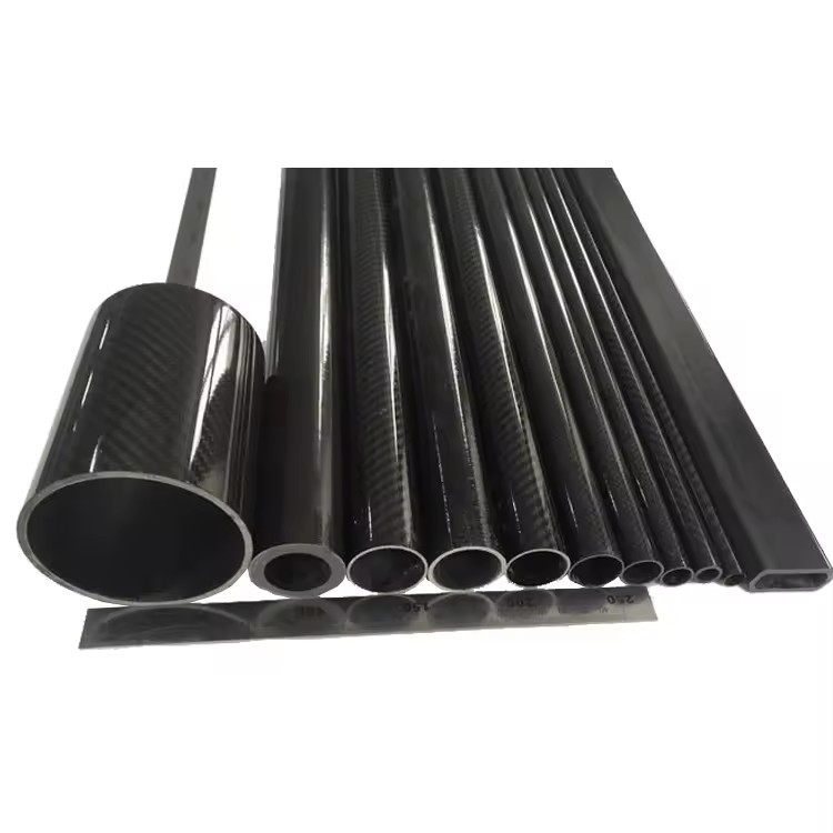 Customization high strength custom processing 3k telescopic carbon fiber tube telescope pole
