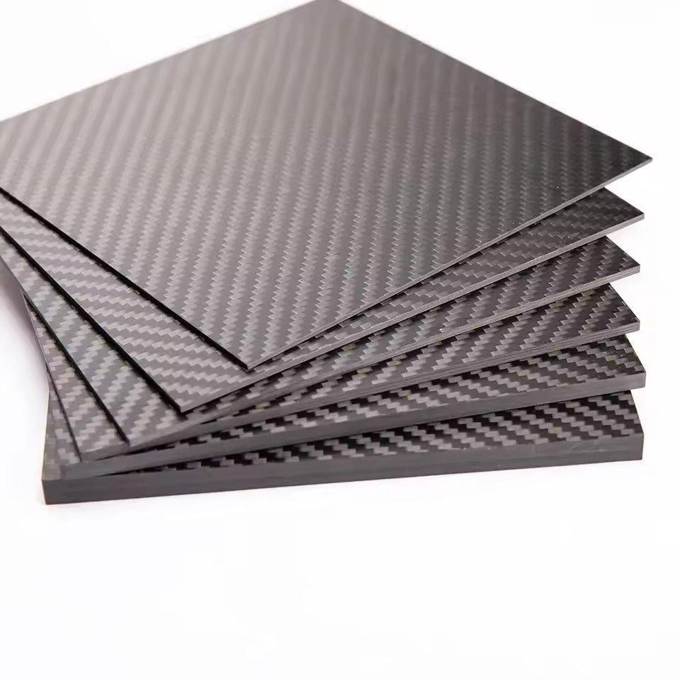 Newly Designed Light-weight And High-strength CNC High Temperature Carbon Fiber Sheet Plate Carbon Fiber Slab thickness