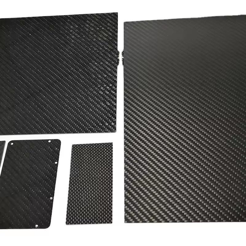 Newly Designed Light-weight And High-strength CNC High Temperature Carbon Fiber Sheet Plate Carbon Fiber Slab thickness