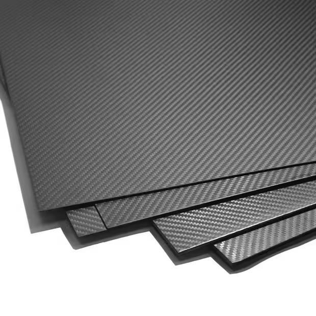 Carbon Fibre Sheet 3k 0.2mm 0.5 mm 2mm 5mm Carbon Fiber Panel Carbon Sheet Plate