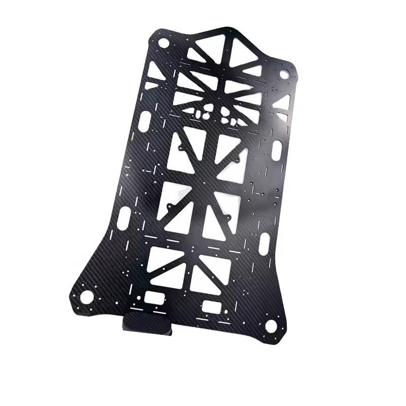 Dongguan factory CNC toray t300 3k carbon fiber laminated sheets plates for RC uav drone frames