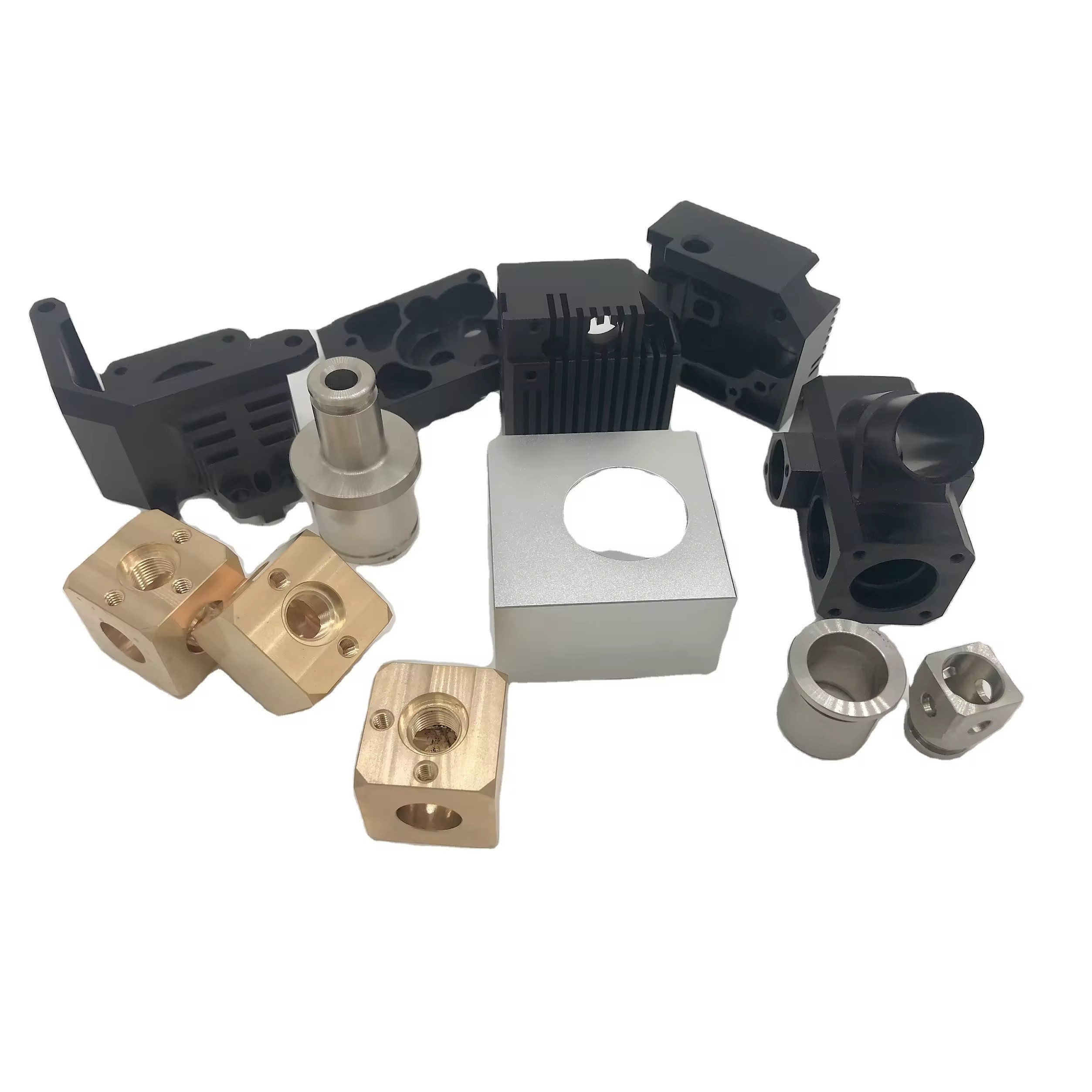 Custom CNC Machined Precision CNC Spare Turning Metal Machining Milling Service metal parts factory CNC Machining Servic